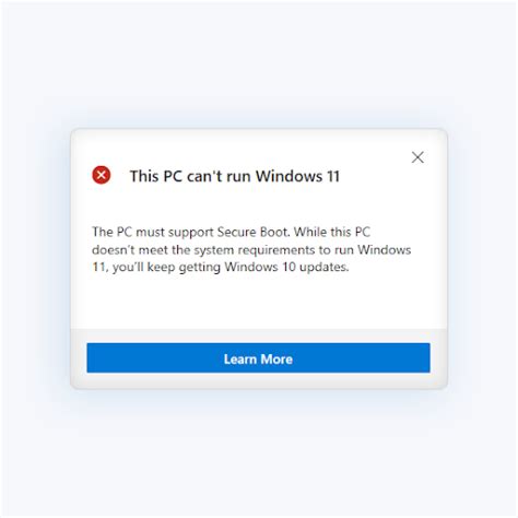 How To Fix The “this Pc Cant Run Windows 11” Error Blog