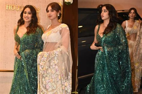 Janhvi Kapoor Steals The Show In Sultry Mermaid Lehenga With Hot Cut
