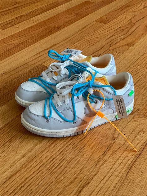 Nike Off White Dunk Lot 0250 Grailed
