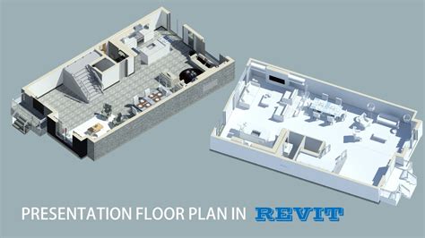 How To Make Presentation 3d Floor Plan In Revit Revit Tutorial Tips