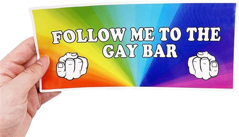 Pcs The Original Funny Gay Lgbt Prank Bumper Stickers Updated