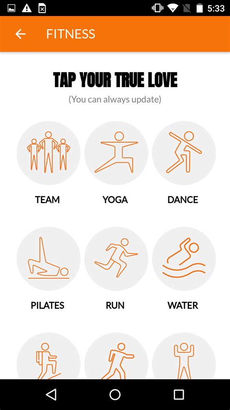 Fitness App Template Ionic Marketplace