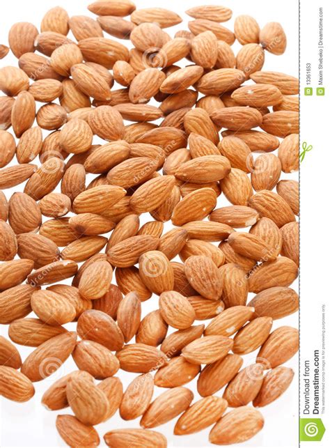 Almond Nuts Stock Image Image Of Almond Roasted Heap 13361653