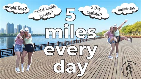 Were Walking 5 Miles A Day For A Week Heres What Happened Shocking
