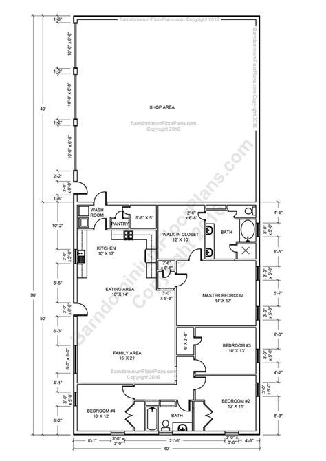 Popular barndominium plans, frequently asked questions and much more about barndos. Barndominium Floor Plans, Pole Barn House Plans and Metal ...