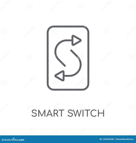 Smart Switch Icon Trendy Smart Switch Logo Concept On White Background