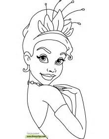 The Princess And The Frog Coloring Pages