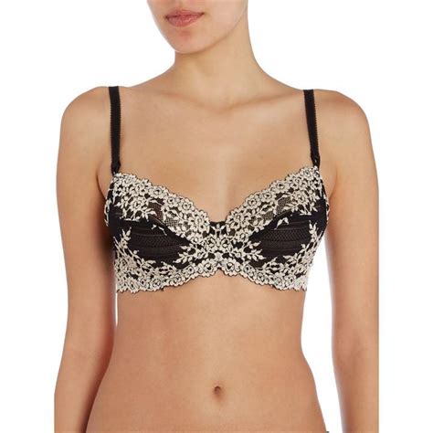 Wacoal Embrace Lace Underwired Bra Black House Of Fraser