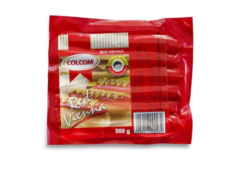 Colcom Red Vienna Sausages 500g Shumba Africa