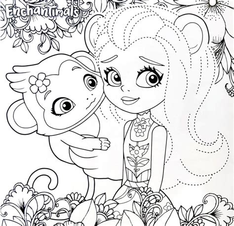 Enchantimals New Coloring Pages