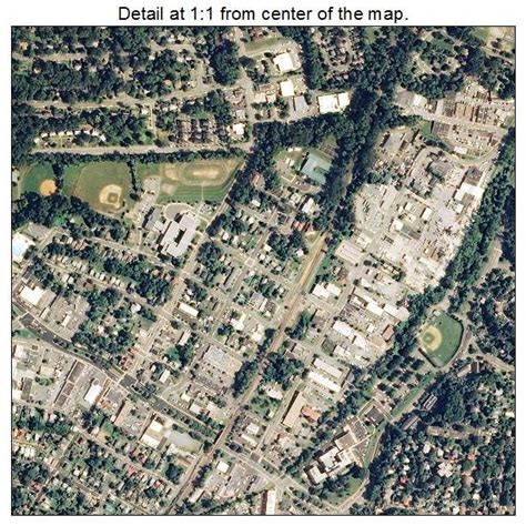 Aerial Photography Map Of Charlottesville Va Virginia