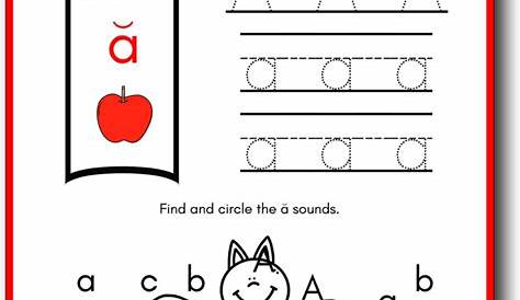 Letter A Worksheets for Kindergarten (Can Work for First or Second