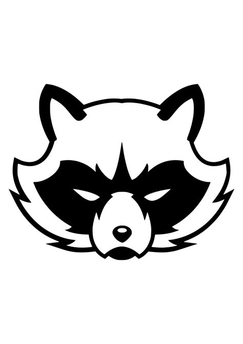 Scrapbooking Cartoon Raccoon Vector Cut File Raccoon Png For Silhouette