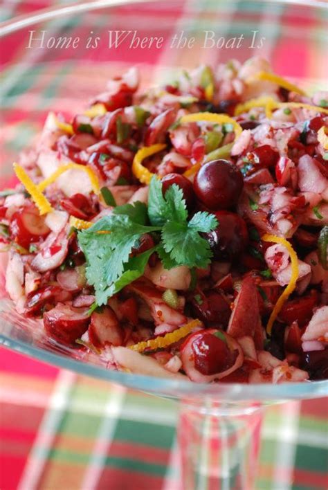 Cranberry Salsa Blog Home Is Where The Boat Is Fresh Cranberries