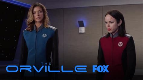 kelly and alara explain to ed why they searched the guest room season 1 ep 5 the orville