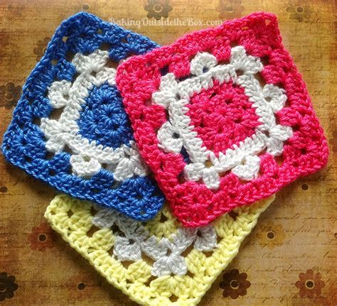 Our directory links to free crochet patterns only. Snowflake on the Square Pattern -- The Lost Granny Squares ...