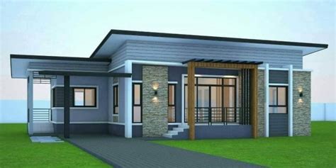 Elevated Bungalow House Design With Floor Plan