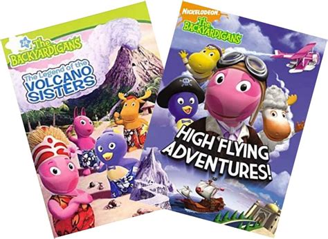 Nick Jr The Backyardigans Pack DVD Collection High Flying Adventures The Legend Of The