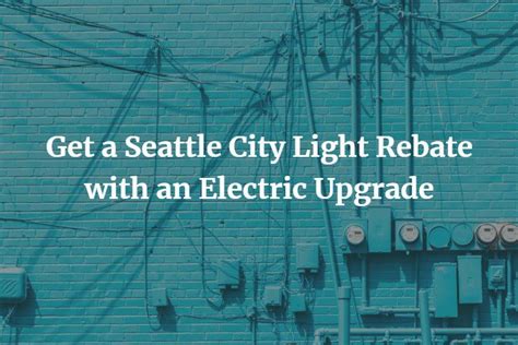 Seattle City Light Window Rebate
