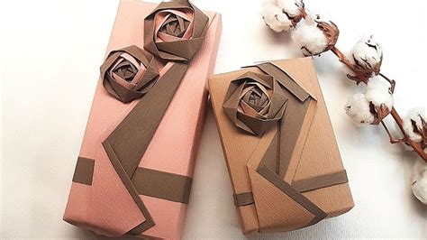 T Packing Rectangular T Wrapping Origami Paper Ribbon Bow