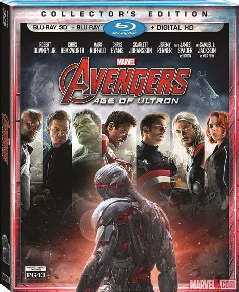 Avengers Age Of Ultron Blu Ray Cover 3d Lyles Movie Files