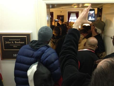 Three Arrested After Naked Aids Protesters Take Over John Boehner S Office