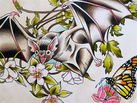 Vampire Bat By Will Koffman Tattoo On Deviantart