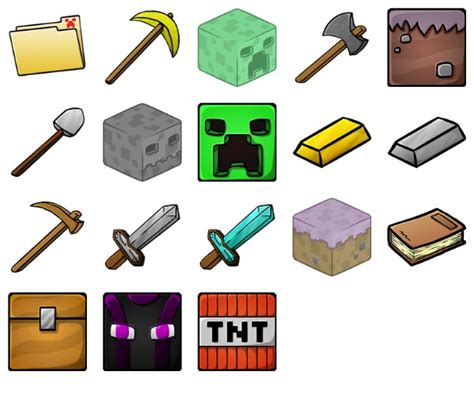 Minecraft Free Icon Packs Ui Download