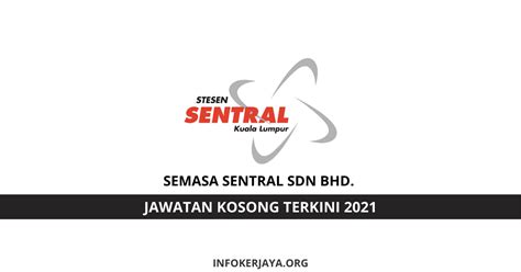Admin sedaya upaya untuk mengemaskini jawatan kosong dan senarai ini untuk anda semua. Jawatan Kosong Semasa Sentral Sdn Bhd • Jawatan Kosong Terkini