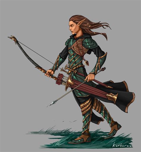 [Art] Wood Elf Ranger : r/DnD