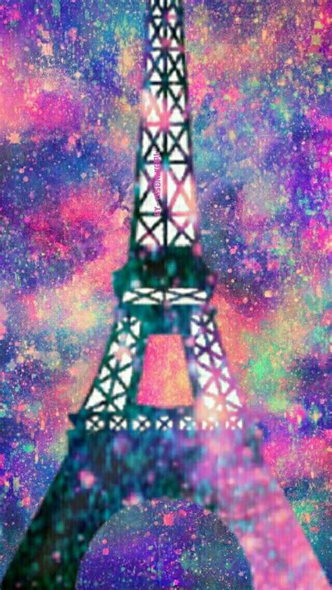 Eiffel Tower Galaxy Wallpaper I Made For The App Cocoppa Paris