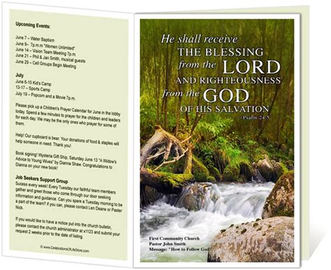 There are many types of free printable church bulletin covers a number of people wish to have. 14 best images about Printable Church Bulletins on Pinterest | Parks, Fishers of men and Church