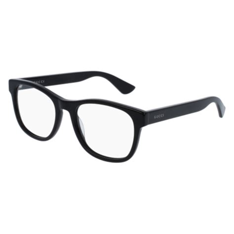 gucci gg0004o 001 eyeglasses black frame 53mm gucci eyeglasses men eyeglasses mens sunglasses