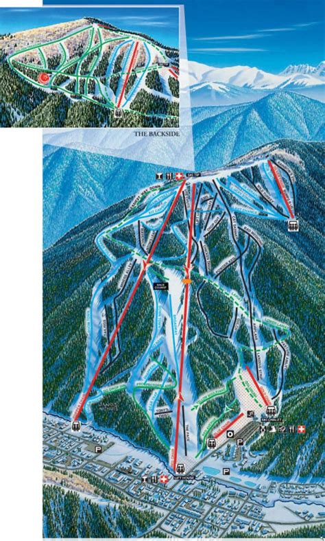 Red River Ski And Snowboard Area Trail Map Liftopia