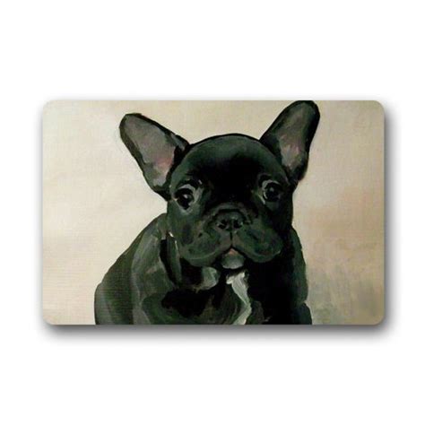 Maybe you would like to learn more about one of these? WARMTOUR Door Mats Custom French Bulldog Welcome Door Mat ...