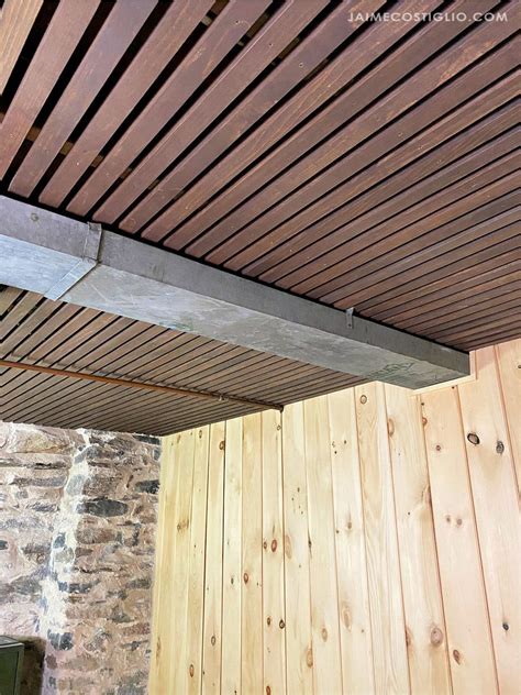How To Build A Wood Slat Ceiling