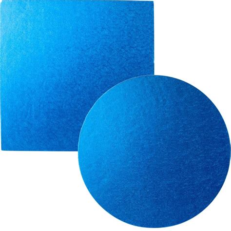 Food Safe Blue Cake Boards Square And Round