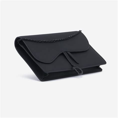 Also set sale alerts and shop exclusive offers only on shopstyle. Dior Saddle Clutch Calf Ultra Matte Black | SACLÀB