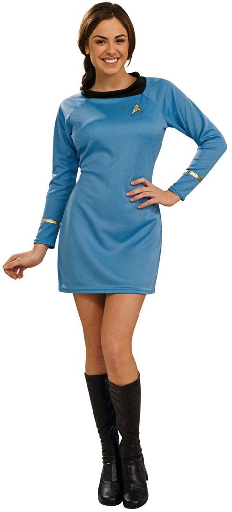 Star Trek Classic Adult Blue Dress Halloween Ideas