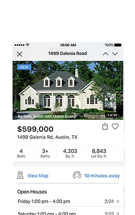The app helps you gain confidence by calculating all necessary details to deduce the cost of ownership. iPhone Real Estate App | realtor.com®