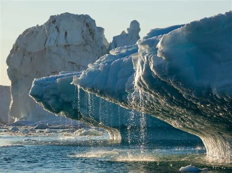 Glaciares Y Capas De Hielo Con Más Riesgo De Derretirse Desastre