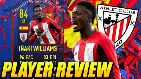 Meta St 🥶84 Record Breaker Inaki Williams Player Review Good Value Sbc Fifa 22 Ultimate Team