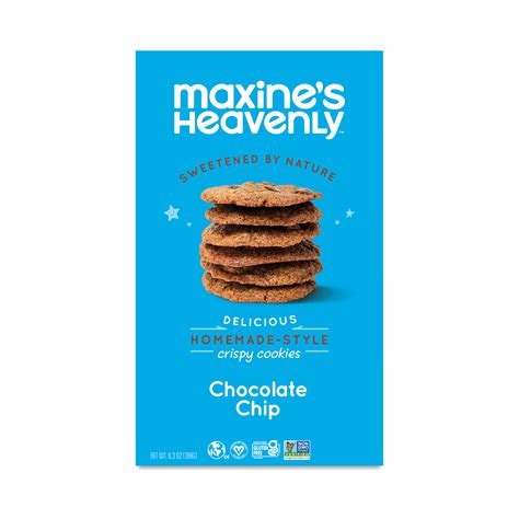 Maxines Heavenly Crispy Cookies Chocolate Chip Thrive Market