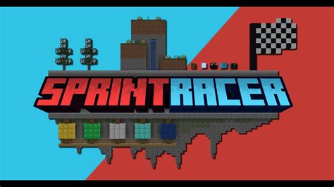 Sprint Racer Minecraft Map Trailer 2022 Youtube