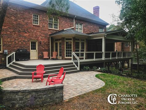 Covered Porch Photos Charlotte Decks And Porches Llc