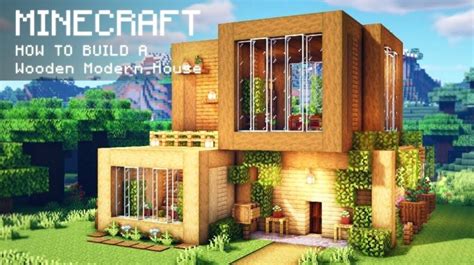 Central green courtyard concept in indian modern house design with cross ventilation & open setback. Minecraft, wie man ein modernes holzhaus baut - youtube ...