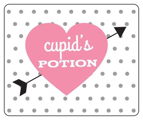 Love tree valentine labels v day free label templates soap. Cupid's Potion Free Printable Wine Labels for Valentine's ...