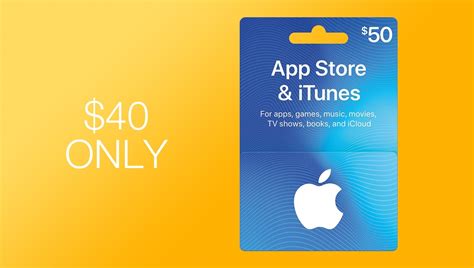 Itunes gift card $50 usa + скидки. $50 iTunes Gift Card Discounted to Just $40 Today for ...