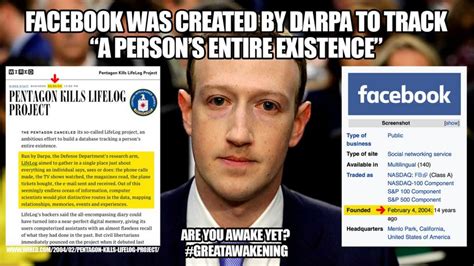 Site:example.com include (or exclude) self posts e.g. Qanon: Facebook Was Created By DARPA - Prepare For Change
