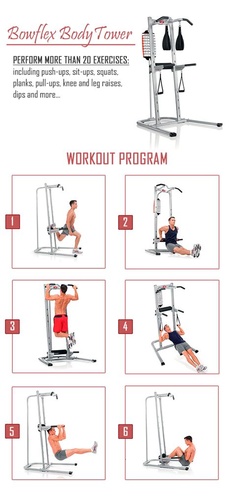 Bowflex Bodytower Power Tower Review Manual Exercises